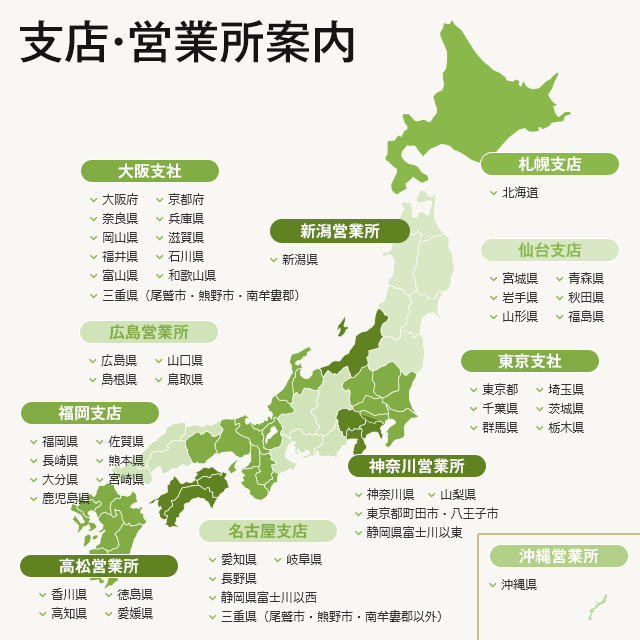 支店・営業所案内