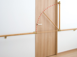 遮断機式手すりブラケットN